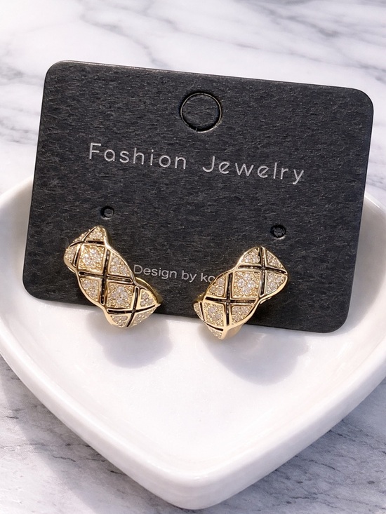 Fashion Jewelry Jewelry - Gold Textured Hoop Earrings | Minimal Chunky Hoops